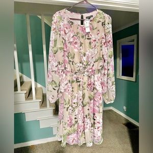 NWT Lane Bryant Size 16 Floral Dress
